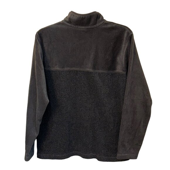 Columbia Steens Mountain Half Snap Pull Over Fleece Jacket Grey‎ Size Large - Picture 3 of 6